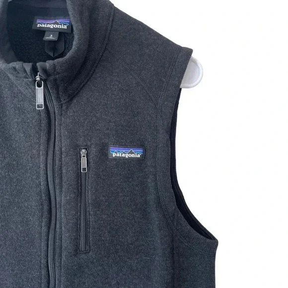 Patagonia Black Better Sweater Vest Size Small - Picture 5 of 12